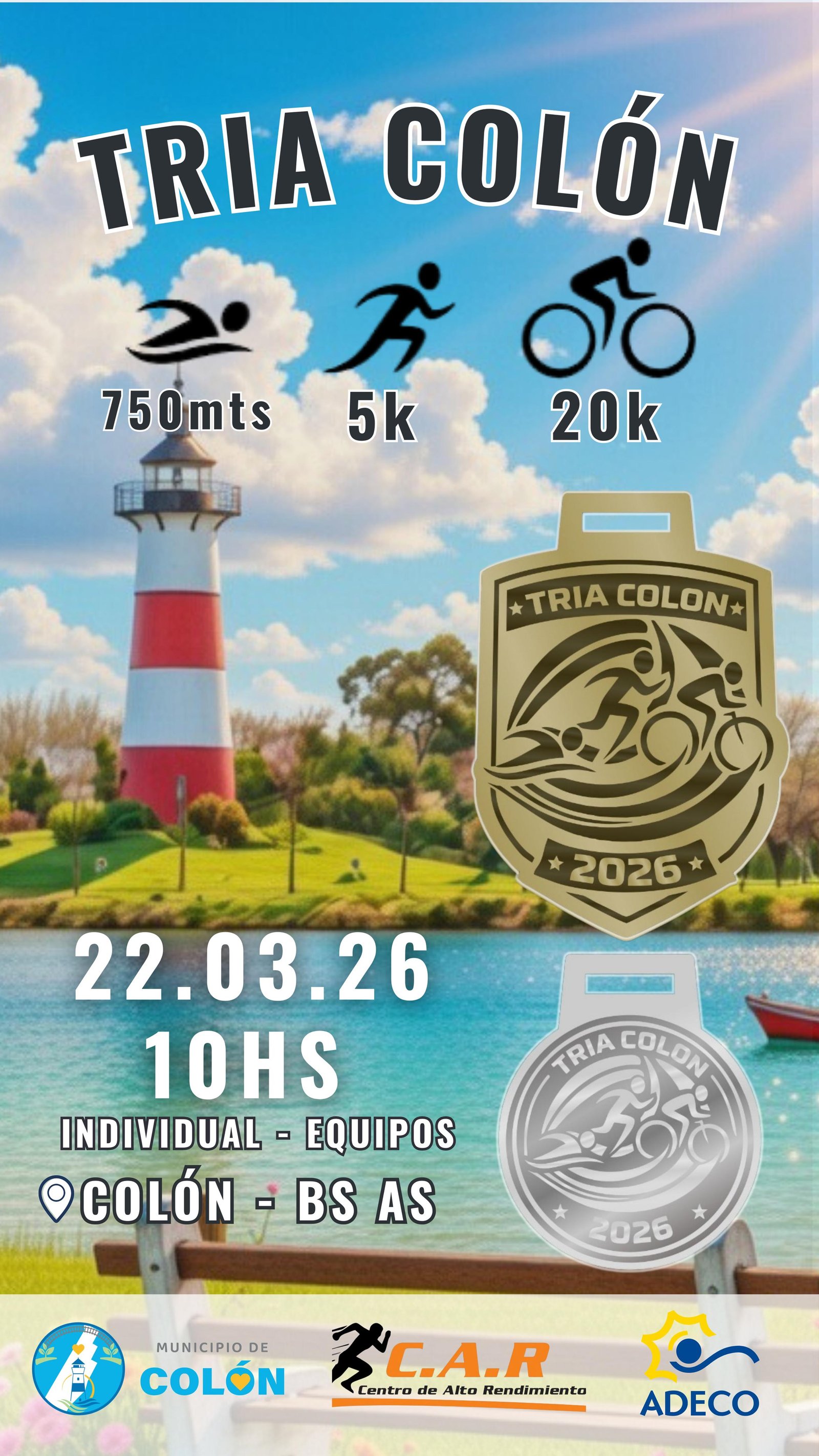 Triatlón Ciudad de Colón (BA)